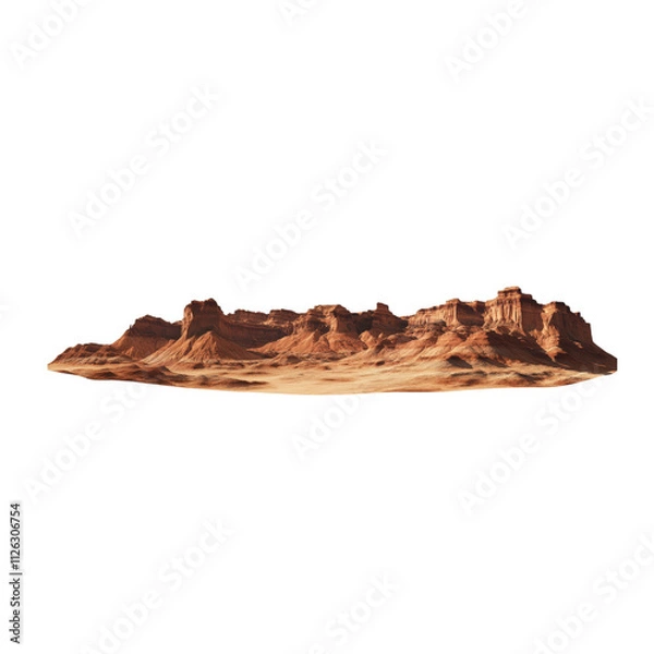 Fototapeta Desert Mountain Range