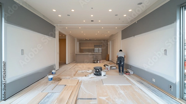 Fototapeta 内装工事のイメージ