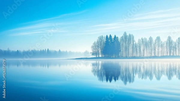 Obraz reflection lake