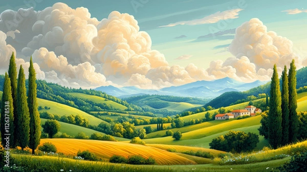 Obraz scenery landscape