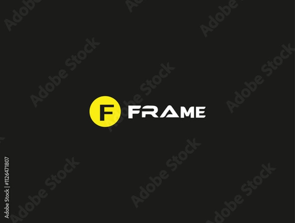 Obraz business monogram logo desigen