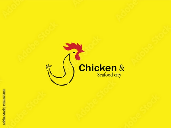 Obraz business monogram logo desigen