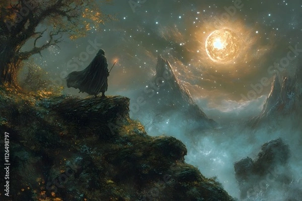 Fototapeta Fantasy world, Generative AI