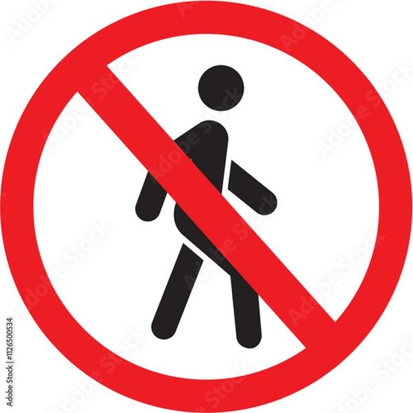 Obraz zakaz wstępu