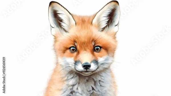 Fototapeta red fox vulpes