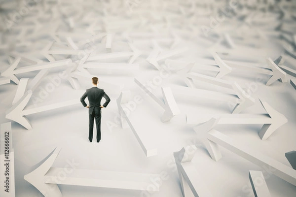 Obraz Different direction concept