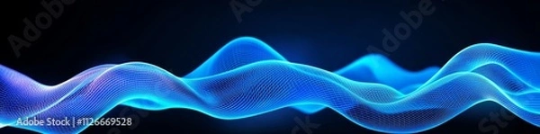 Fototapeta Symbols of wifi signal with neon colors. Circle symbol representing sound wave, wireless internet or radio. Abstract design of digital sonic technology isolated on transparent background.