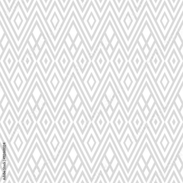 Fototapeta Geometric ornamental pattern - seamless.