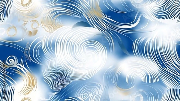 Fototapeta Serene Bloom,Whispers of Spring,Celestial Garden,Abstract Floral Design,Shimmering Petals