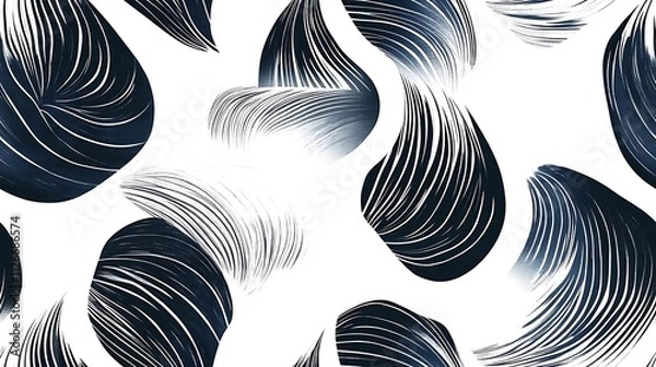 Obraz Serene Bloom,Whispers of Spring,Celestial Garden,Abstract Floral Design,Shimmering Petals