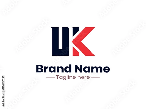 Fototapeta UK Logo Design Vector