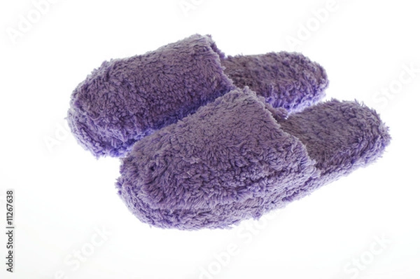 Obraz slippers purple