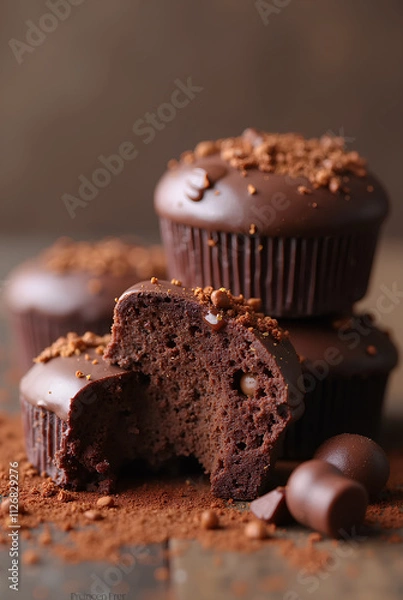Obraz チョコレートマフィン