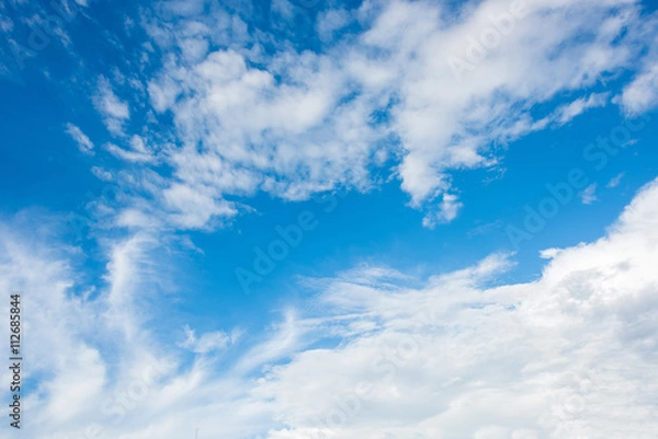 Obraz blue sky with cloud