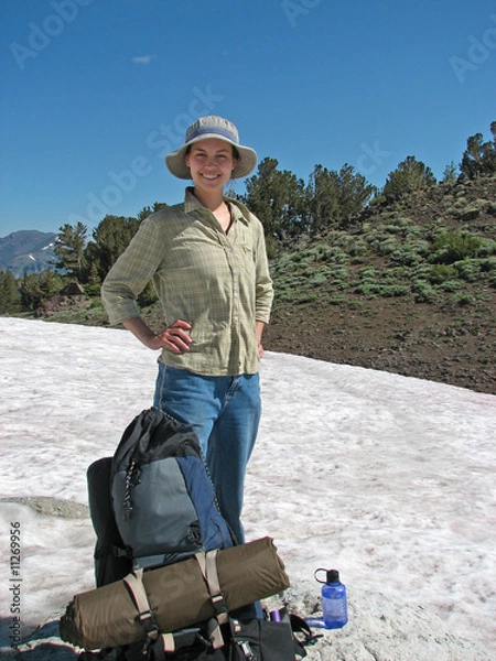 Obraz Hiker with Gear