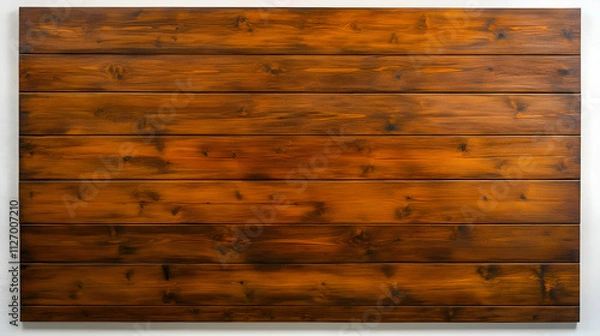 Fototapeta Rich Brown Wood Planks Background