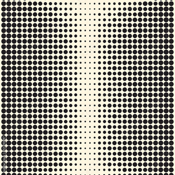 Fototapeta Retro dotted halftone pattern