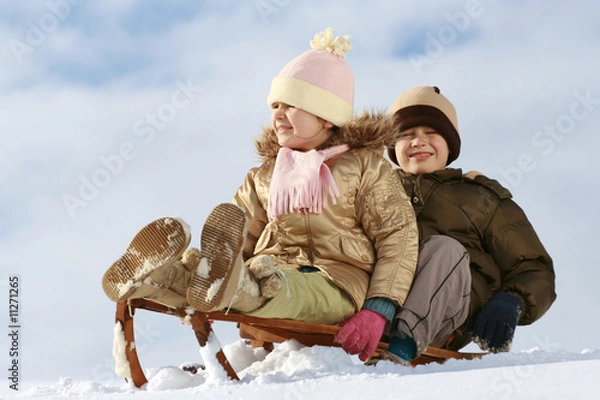 Obraz sled & children