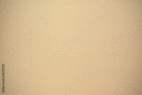 Fototapeta Brown card board paper texture for background