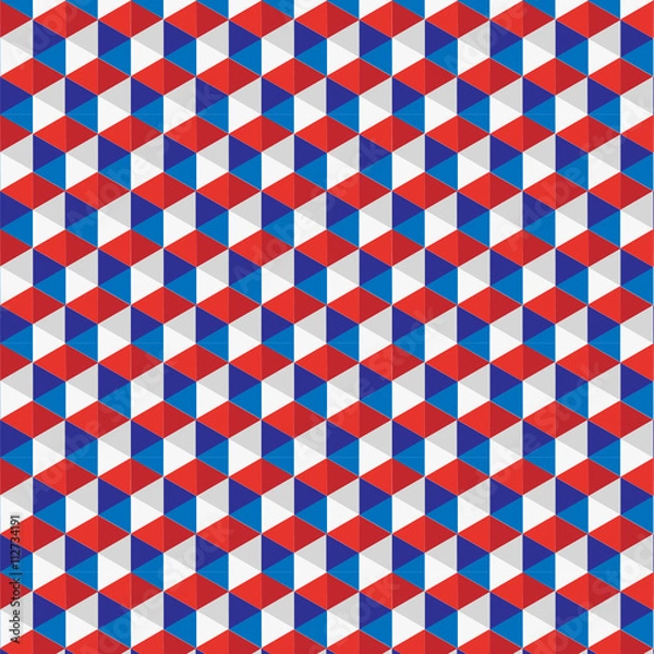 Fototapeta color shapes pattern illustration design