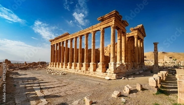 Fototapeta ruins of roman forum