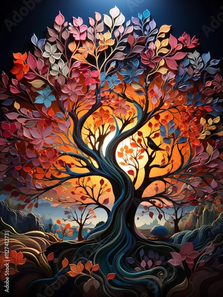Fototapeta Art Image for Frames and Posters, Resolution 150 dpi, Size 120:160 Oil Painting, Watercolor, Realistic, Abstract Style, Geometric, Minimalist, Landscape, Urban, Nature, High Definition