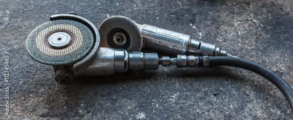 Obraz air angle grinder