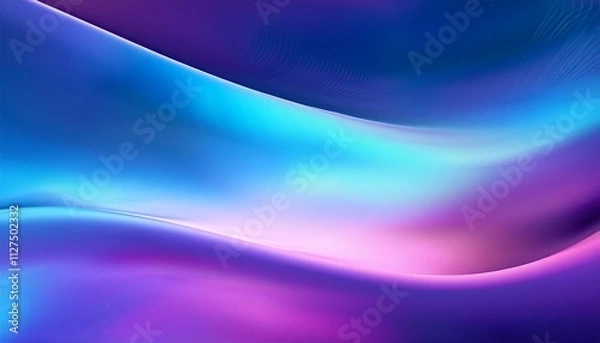 Obraz multicolored violet blue gradient abstract background hologram