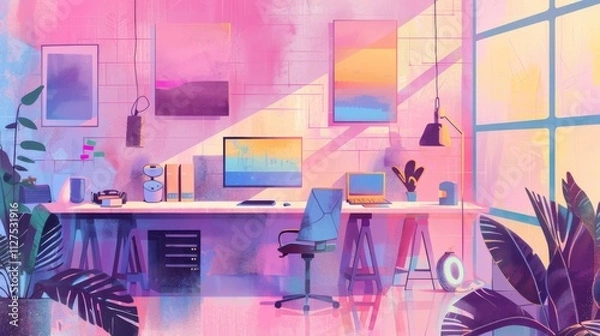 Fototapeta Diverse Group of People Collaborating on a Project