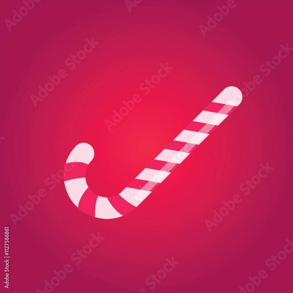 Obraz Candy Cane New Year sweets 