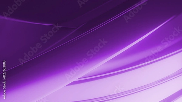 Obraz Abstract background with curved beams of light. Technology futuristic dynamic motion. Movement pattern for banner or poster design background