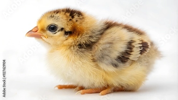Fototapeta Adorable fluffy chick