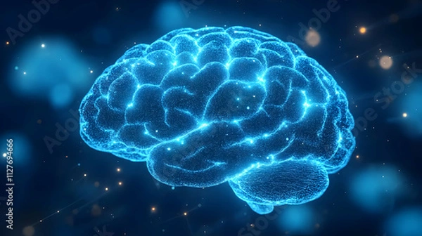 Fototapeta Human Brain: Structure, Function, and Mysteries Unveiled