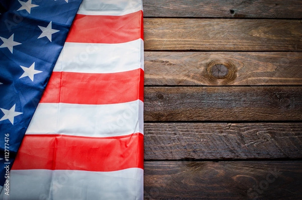 Obraz American Flag for Memorial Day or 4th of July - Background