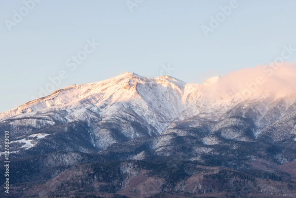 Obraz Snowy mountains of Japan
