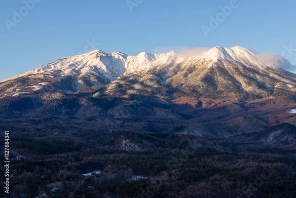 Obraz snow covered mountains