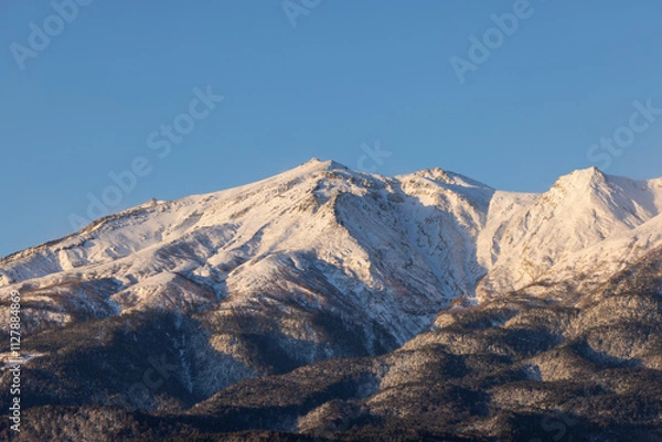 Obraz snow covered mountains