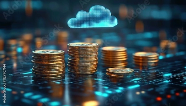 Obraz Cost Efficiency in Cloud Computing Resource Optimization and Savings through Pay-Per-Use Pricing Models and AI Techniques