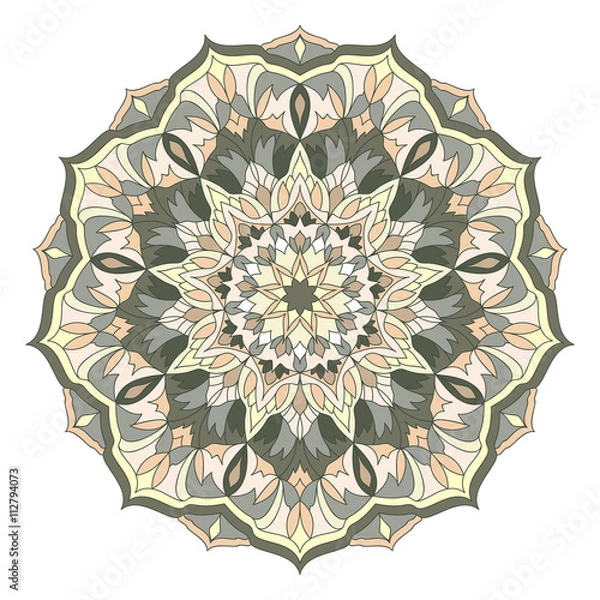 Obraz Mandala. Template Circular Ornament