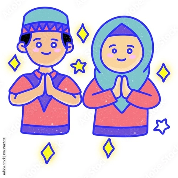 Obraz eid mubarak icon ramadhan kareem
