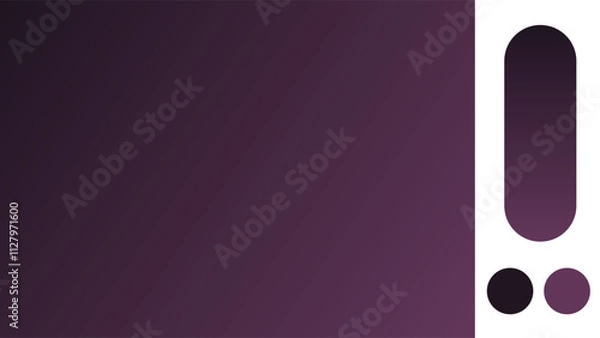 Obraz Black and Orchid gradient background with light blurred pattern. Abstract illustration with gradient blur design. Blurred colored abstract background. Colorful gradient. Vector illustration