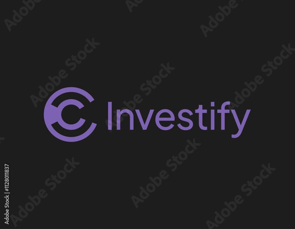 Fototapeta Investify’s logo symbolizes the essence of smart investing, focusing on growth, financial stability, and security. The design integrates sleek lines and modern elements that reflect innovation, while 