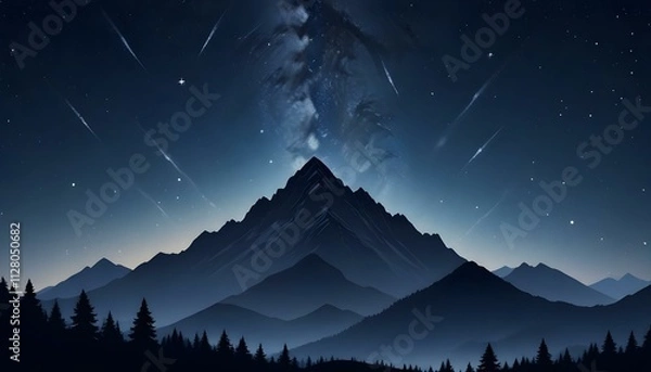 Fototapeta Mountain Background Mount Everest Sunset Sunrise Landscape Natural Beauty Peaks Hills Volcano View