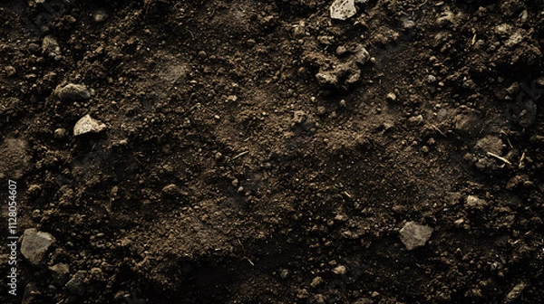 Obraz A soil texture featuring fine grains.