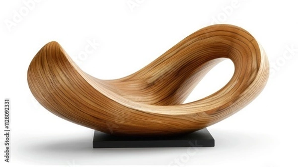 Obraz A modern decorative item, isolated on a white background