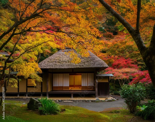 Fototapeta 日本の古民家