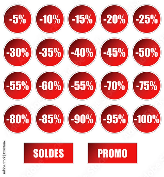 Fototapeta Soldes