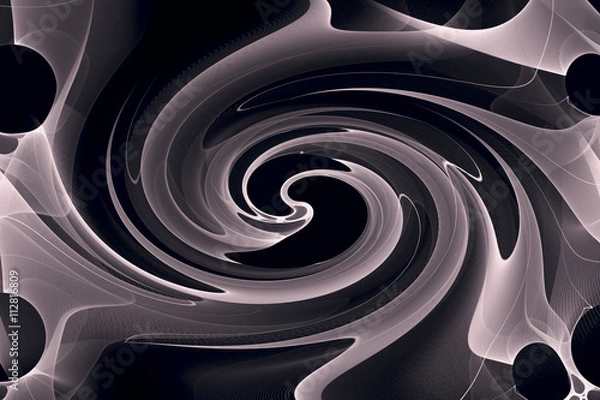 Fototapeta Spiral background, abstract, 