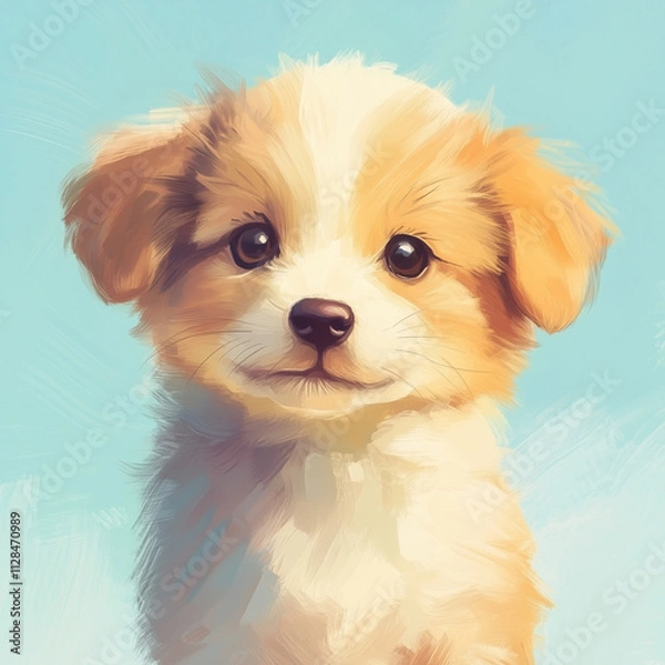 Obraz puppy protrait