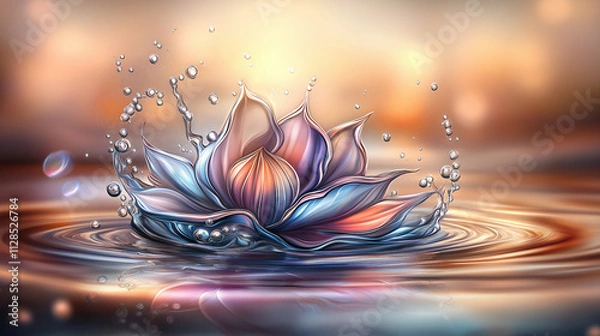 Obraz Dekorativer Hintergrund